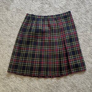 Vintage Plaid Skirt